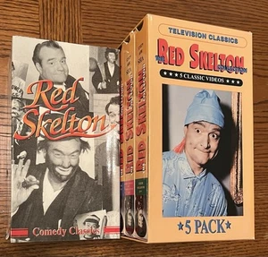 Red Skelton VHS Tapes Set Of 8 Comedy Classics/Television Classics - Picture 1 of 6