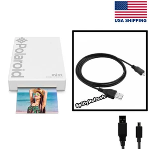 Polaroid Mint Pocket Camera Printer Lead USB Power Cable Transfer Replacement - Picture 1 of 3