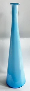 Vintage Cased Blue Genie Bottle, 50cm Tall - Picture 1 of 2