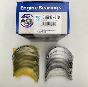 ACL LEAD COPPER MAIN BEARING SET JAGUAR XJ6 4.2 1968-1985 7M2996 VPM91167 - Picture 1 of 1