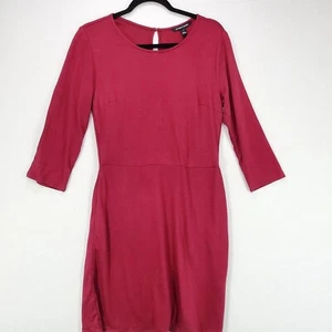 Vestido Vaina 41 Hawthorn Adulto Mediano Manga 3/4 Borgoña Granate Para Mujer - Imagen 1 de 14