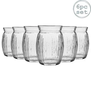 6x Sweet Coconut Cocktail Glasses Decorative Tropical Tiki Bar Tumblers 440ml - Picture 1 of 7