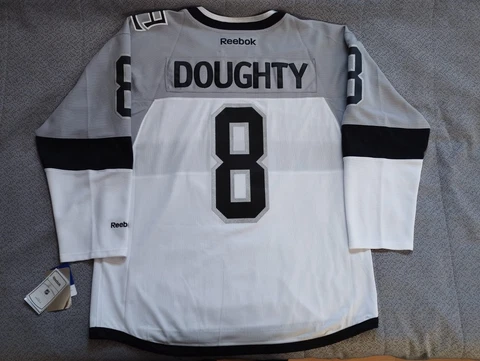NWT Los Angeles Kings Stadium Series 2015 Drew Doughty Jersey XXL White / Gray Cover