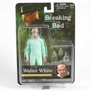 Breaking Bad Walter White Hazmat Suit Mezco Action Figure Heisenberg Model Toys - Picture 1 of 12