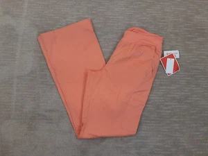 WHITE CROSS Allure Women's M Tall Creamsicle Orange Yoga Inspired Scrub Pant NWT - Picture 1 of 15