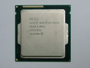 Intel Xeon E3-1225 v3 / 8M/ 3.20GHz /  Quad Core LGA 1150 Prozessor - Bild 1 von 2