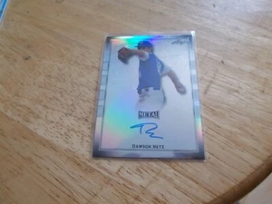 Dawson Netz 2018 Leaf Metal Perfect Game AUTO RC - Picture 1 of 1