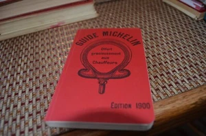 Michelin Guide 1900 Edition Reprint - Picture 1 of 2