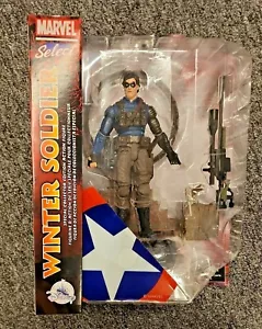 New Marvel Select Winter Soldier Disney Store Exclusive Diamond Select - Picture 1 of 3