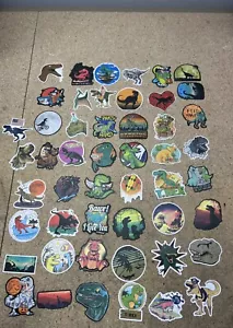 Waterproof Dinosaur Stickers 50pk - Picture 1 of 1
