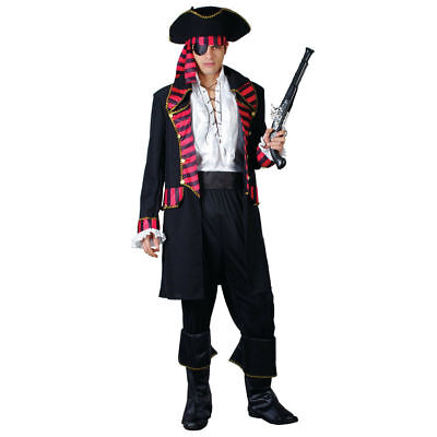 Costume Carnevale Uomo Da Corsaro Vestito Pirata Di Travestimento Per Adulto  • 38.90€