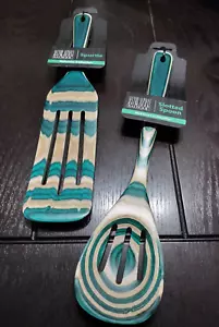 Totally Bamboo - Baltico - Collezione Mykonos (Spurtle & Slotted Cucchiaio) - Foto 1 di 6