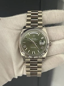 Rolex White Gold President Day Date 40mm 228239  - Picture 1 of 10