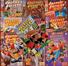 Justice Society of America (1992) Complete 1st Appearance JESSE QUICK NM