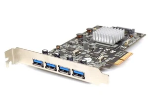StarTech PEXUSB314A2V2 4-Port USB PCI-Express x4 Adapter 10Gbit/s USB 3.2 Gen 2 - Bild 1 von 1