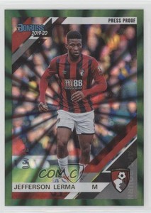2019-20 Panini Chronicles Press Proof Green Laser /50 Jefferson Lerma #22
