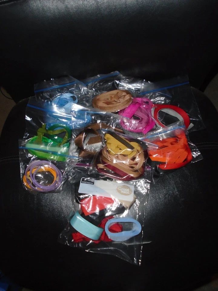 LOT OF GROSGRAIN RIBBON VARIOUS COLORS, LENGTHS, WIDTHS - Image 1 of 1