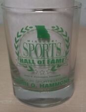 MO Sports Hall of Fame MO Sports Legend Drinking Glass John Q Hammons Feb 2002
