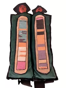 Escultura suave de gamuza por Julie Hopkins Southwestern Art 15x8" arte firmado navajo - Imagen 1 de 17