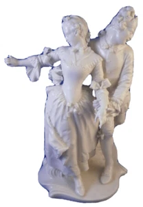 Antique Nymphenburg Porcelain Couple Dancing Figure Figurine Porzellan Figur - Picture 1 of 11