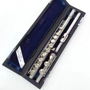 Muramatsu M-120 Flute silver Musical instrument - Imagen 1 de 10