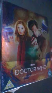 Doctor Who Complete Series 5 Limited Edition Steelbook Blu-ray 5th SEASON * NEW - Imagen 1 de 11