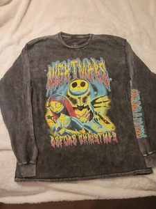 Tim Burtons Noche Antes De Navidad Vintage Suéter Grande - Imagen 1 de 3