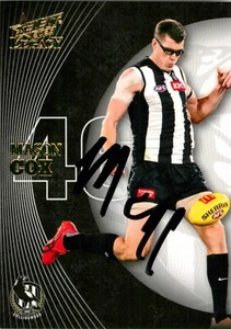 Signed 2023 Collingwood Magpies AFL Premiers Select Legacy Card - Mason Cox - Bild 1 von 3