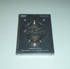 THE KING COMMANDS Strategy Card Game Z-Man Games Magnus Esko ZMG 4068 NEW SEALED