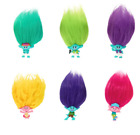 Trolls 3: Band Together Rainbow Pom Poms Keychain - Choose Your Character - New