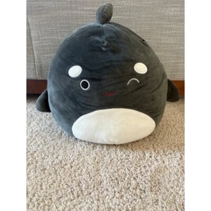 Squishmallows Kai The Orca Black Plush Toy Soft Stuffed Animal w Detached Tag - Picture 1 of 6