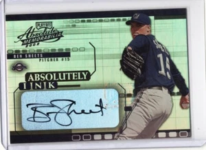 2002 Absolute Memorabilia Absolutely Ink #AI3 Ben Sheets - Picture 1 of 2