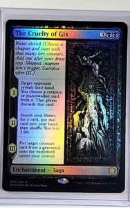 2022 MTG Magic The Gathering Dominaria United Foil #87 The Cruelty of Gix - Picture 1 of 2