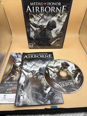 Medal of Honor: Airborne (PC DVD, 2007) Completo con Estuche, Manual e Insertos Foto 1 de 4