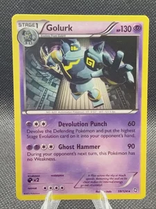 Golurk 59/124 Holo Rare 2012 Pokémon Black & White: Dragons Exalted LP - Picture 1 of 2