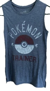 Pokemon Trainer Sleeveless Tank Top. Größe XS - Bild 1 von 3