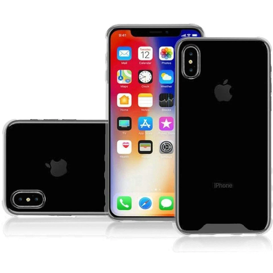 GSA Shockproof Bumper Candy Case for iPhone XS Max - Smoke Color - Image 1 of 1