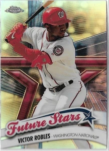 2020 Topps Chrome Baseball Future Stars #FS-7 Victor Robles - Picture 1 of 2