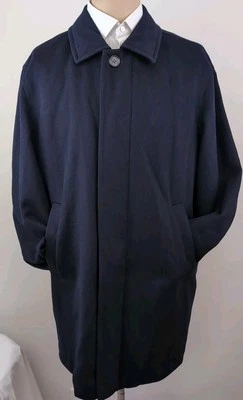 Brooks Brothers Brookstorm Loro Piana Storm System Mens Navy Jacket Size Medium - Image 1 of 4
