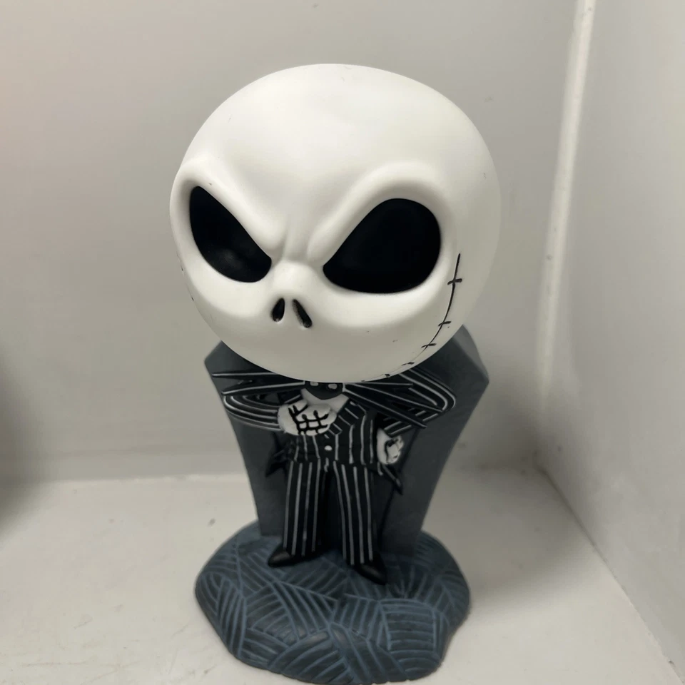 Banco figurativo Nightmare Before Christmas Jack Skellington PVC 8,75" - Imagem 1 de 4