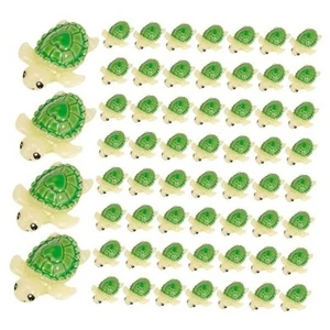 60 Pcs Mini Resin Tortoise,Cute Miniature Sea Turtle Figurines,Tiny Ocean - Picture 1 of 7