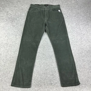 Gap Cordhose Herren 32 grün Rapids niedriger Bund 5 PKT gerades Bein adrett NEU - Bild 1 von 16