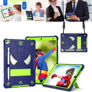 Kids Friendly Stand Case Cover For iPad (A16) 11th 10th 9th 8th 7th Generation - Picture 1 of 23