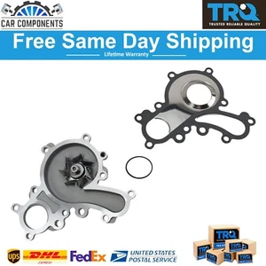 TRQ New Engine Coolant Water Pump Direct For 2007-2018 Toyota Tundra Sequoia - Picture 1 of 2