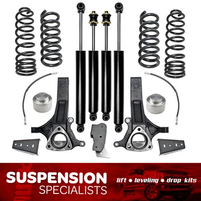 6.5"/5" Lift Kit For 2009-2018 Dodge Ram 2019+ Classic 1500 2WD V6 Gas - Imagem 1 de 4