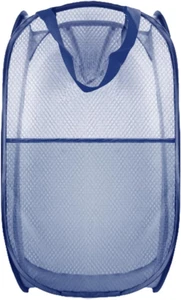 Collapsible Pop Up Laundry Hamper, Mesh Foldable Laundry Basket, Extra Large - 2 - Picture 1 of 11