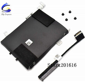 New For Dell Latitude E5570 Precision 3510 HDD Cable 4G9GN + Caddy Bracket VX90N