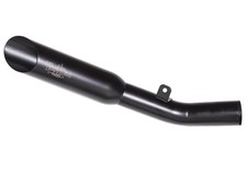 08-16 Suzuki GSXR600 GSXR750 Voodoo Black Shorty Slip On Exhaust
