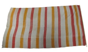 Antique NAVAJO Native American Colorful STRIPED Child's Blanket Tapestry Rug - Picture 1 of 9