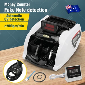 Australian Note Counter Money Bill Cash Counting Old New Notes Count Machine AU - Picture 1 of 15